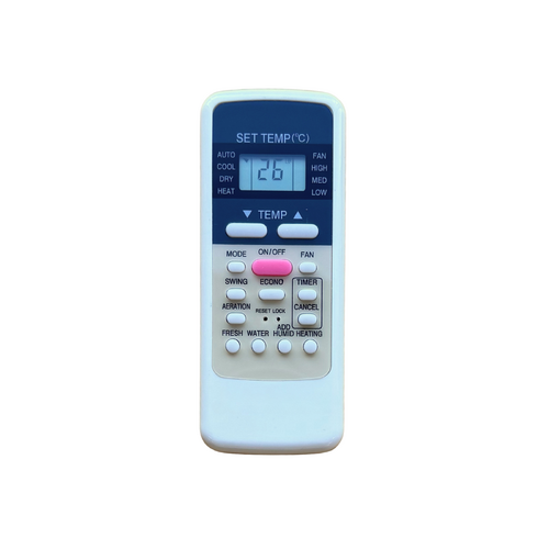 Dimplex Air Conditioner Remote Control DSAC-12HRDCI